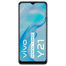 Vivo Y21 Bleu 64 Go Reconditionné Grade AB (Pack accessoires neufs inclus)