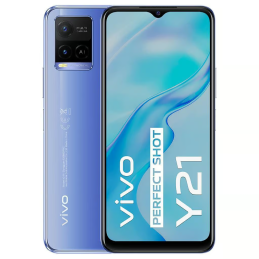 Vivo Y21 Bleu 64 Go Reconditionné Grade AB (Pack accessoires neufs inclus)