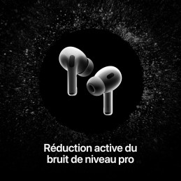 Apple AirPods Pro 2 - Ecouteurs sans-fil - Boitier de recharge USB Type-C - Blanc