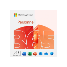 Microsoft 365 Personnel 2025 (Copilot) - 1 an - Appareils illimités (PC / Mac / iOS / Android)