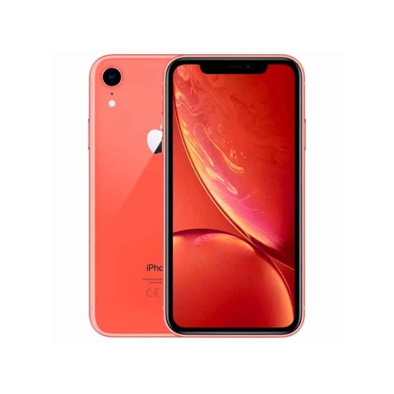 Apple IPhone xr Corail 64 Go Reconditionné grade B (Pack accessoires neufs inclus)