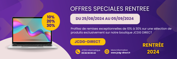 OFFRES SPECIALES RENTREE 2024